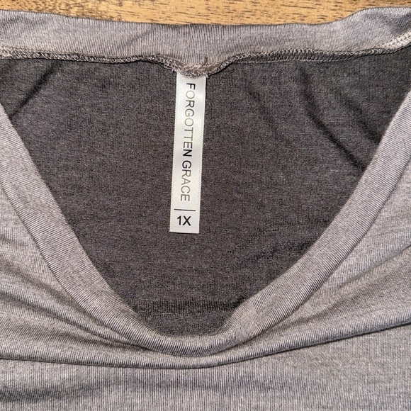 FORGOTTEN GRACE Casual Brown Women's Top - Picture 4 of 6